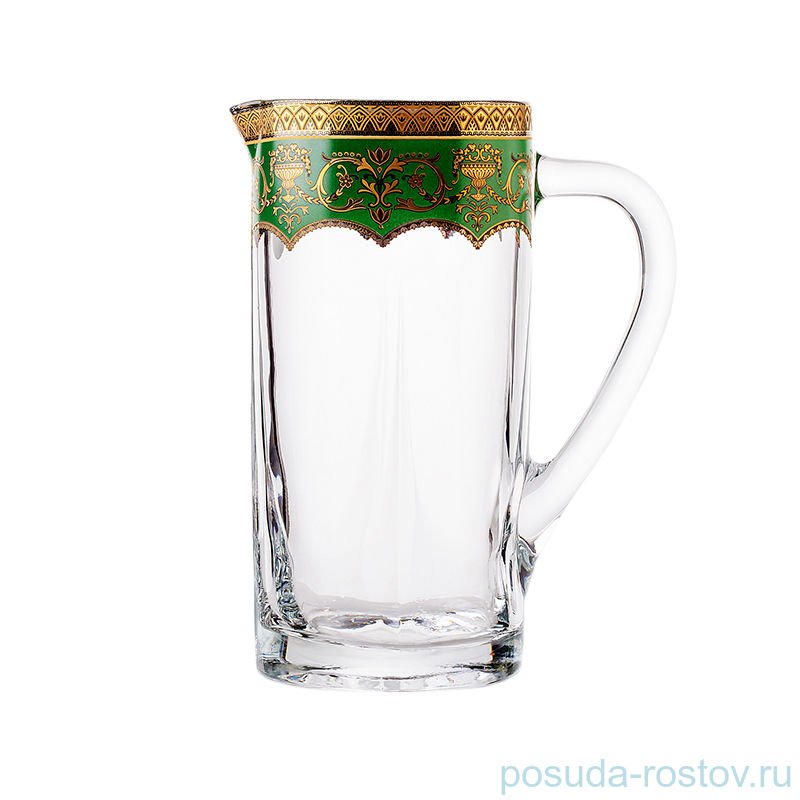 Кувшин для воды 1,2 л "Фузион /Империя /зелёная" / 078206
