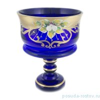 Ваза для конфет 13 см &quot;Лепка синяя&quot; / 256212