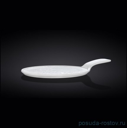 Блюдо 30,5 х 21,5 см сервировочное с ручкой &quot;WhiteStone&quot;    / 305646