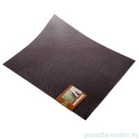 Салфетка для сервировки 42х33 см чёрная &quot;Sambonet /56529-CE&quot; / 063974
