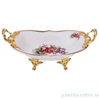 Фруктовница 36 х 23,2 х 7,7 см на ножках с ручками &quot;верона&quot; / 187333