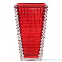 Ваза для цветов 23 см красная &quot;Baccarat&quot; / 336318