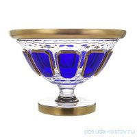 Ваза для конфет 23 см н/н &quot;Антик /Синий /золото&quot; / 159622
