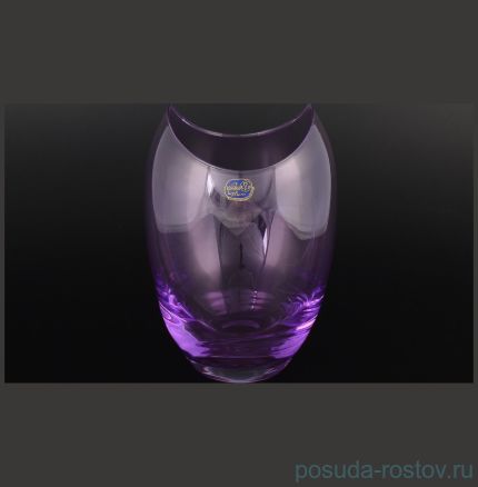 Ваза для цветов 25 см фиолетовая &quot;Gondola&quot; / 094708
