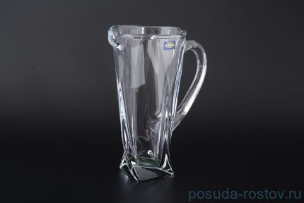 Кувшин для сока 1,1 л &quot;Квадро /Зеленое дно&quot; / 113247