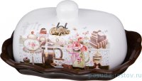 Маслёнка 17 х 12 х 8 см &quot;Coffee&quot; / 190369