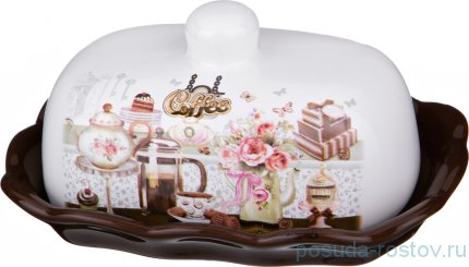 Маслёнка 17 х 12 х 8 см &quot;Coffee&quot; / 190369