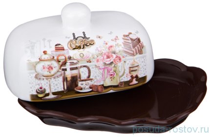 Маслёнка 17 х 12 х 8 см &quot;Coffee&quot; / 190369