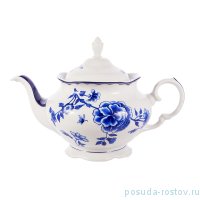 Заварочный чайник 1,15 л &quot;Аляска /Цветы /2727 /синие&quot; / 222213