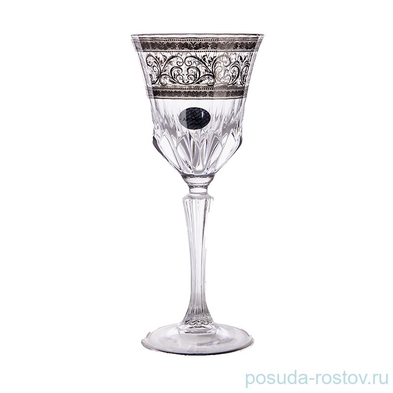Бокалы для белого вина 220 мл 6 шт "Адажио /Аллегро /платина" / 159678
