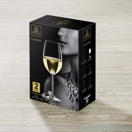 Бокалы для красного вина 600 мл 2 шт &quot;Olivia&quot; / 260214
