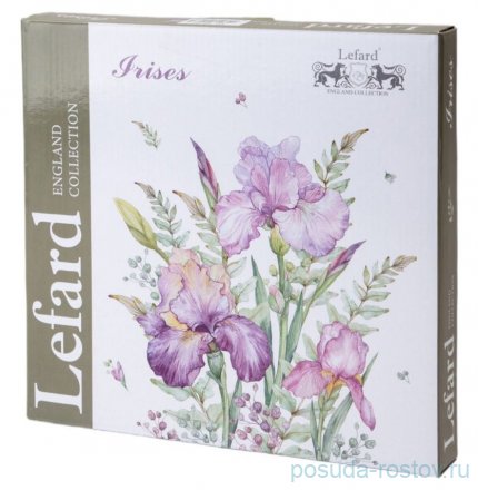 Тарелка 25,5 х 2,5 см &quot;Irises&quot; (4шт.) / 363057