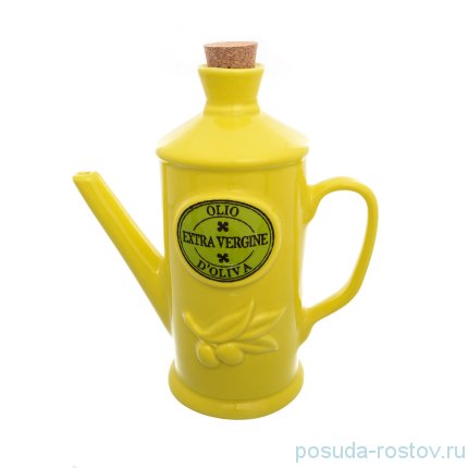 Бутылка для масла 23 см 750 мл &quot;Le Latte&quot; жёлтая / 230726