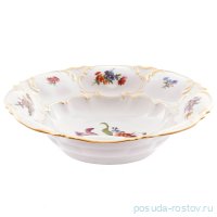 Конфетница 27 см &quot;Корона /Мейсенский букет&quot; / 159706