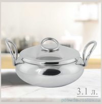 Кастрюля 20 см с крышкой 3,1 л &quot;Mirrow&quot; (подарочная упаковка)  / 375607