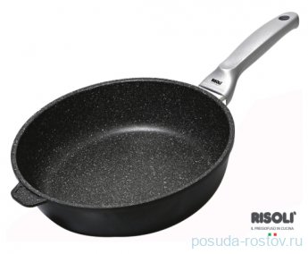 Сковорода 28 см глубокая литая &quot;Risoli /Granito Premium Induction&quot; / 154469