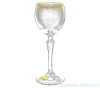 Бокалы для белого вина 200 мл 6 шт &quot;Люция /Золотая веточка&quot; / 018199