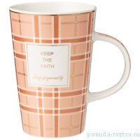 Кружка 450 мл &quot;Break time /в клеточку&quot; / 269372