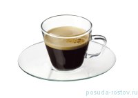 Набор кофейных пар 80 мл 4 шт для экспрессо &quot;Classic /Simax /Без декора&quot; / 210237
