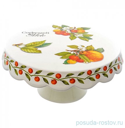 Тортница 27 см н/н &quot;Artigianato ceramico /Груша&quot; / 227002