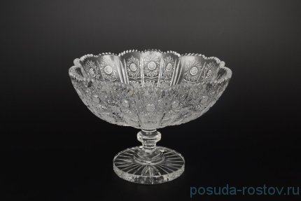 Ваза для конфет 23 см н/н &quot;Хрусталь резной&quot; / 028477