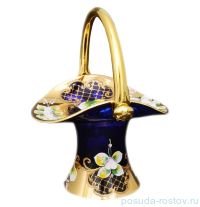 Корзинка 12 см &quot;Лепка синяя&quot; / 017215