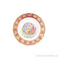 Тарелка 25 см 1 шт &quot;Фредерика /Мадонна красная&quot; / 231796
