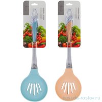 Силиконовая шумовка 34 см / ассорти / 357178