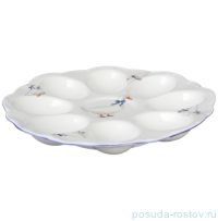 Блюдо 20 см для яиц &quot;Корона /Гуси&quot; / 042287