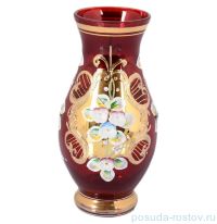 Ваза для цветов 16 см &quot;Лепка красная /8104&quot; E-V / 118353