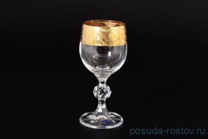 Рюмки 90 мл 6 шт &quot;Клаудия /Орнамент на золоте&quot;  / 122774