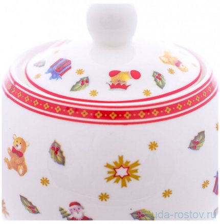 Сахарница 250 мл &quot;Christmas world /Toys red&quot; / 337509