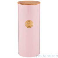 Емкость для продуктов 11 х 27 см 2,3 л розовая Спагетти &quot;Majesty&quot; / 252379