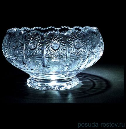 Вазочка 15 см &quot;Хрусталь резной&quot; / 059196
