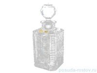 Графин для виски 800 мл &quot;A.Crystal /Хрусталь резной&quot; / 131510