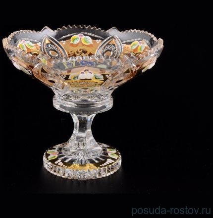 Конфетница 15,5 см н/н &quot;Хрусталь с золотом&quot; / 059916