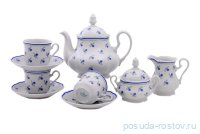 Чайный сервиз на 6 персон 15 предметов &quot;Мэри-Энн /Незабудка&quot; / 033844