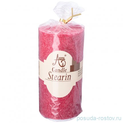 Свеча столбик 12 см ароматическая стеариновая &quot;Black currant&quot; / 259937