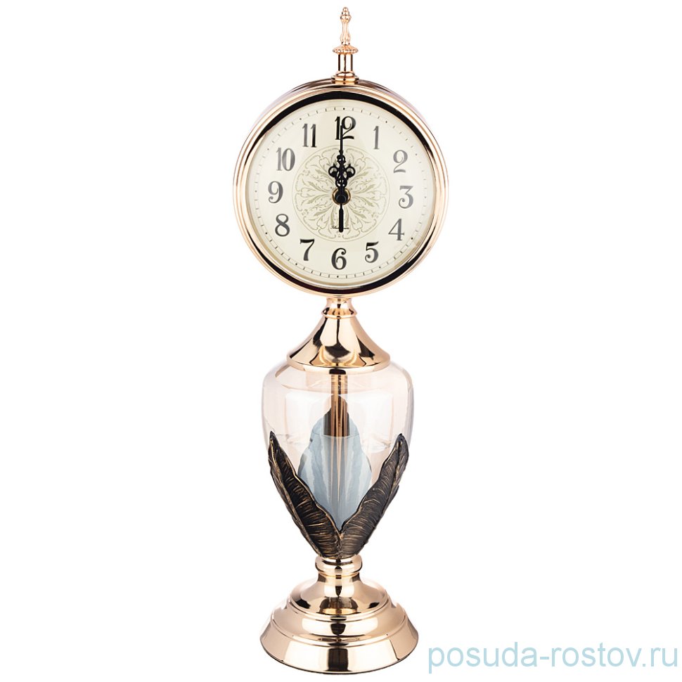 Часы настольные 16 х 13 х 51 см "Флора" / 269624