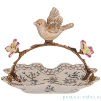 Конфетница 25 х 16 х 22 см с ручкой / 270559