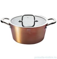 Кастрюля 24 см с крышкой &quot;Bronze Titan&quot; / 135599