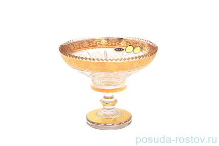 Конфетница 15 см н/н &quot;Max Crystal /Золотая лента&quot; / 148449