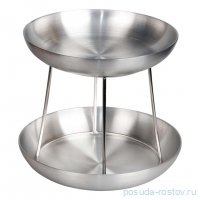 Блюдо металлическое 2-х ярусное 22/24/H=46 см, P.L. Proff Cuisine / 367469