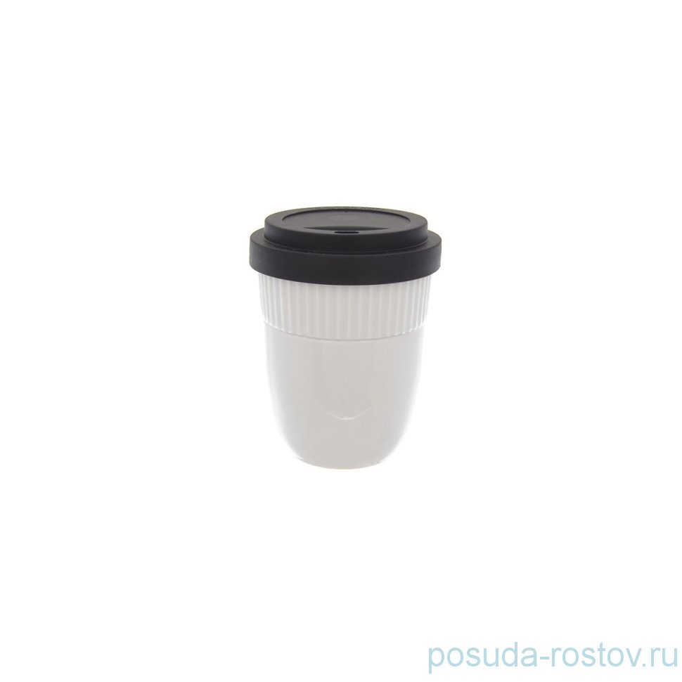 Чашка 200 мл белая "Coffee to go /Lifestyle Bellevue" / 253439
