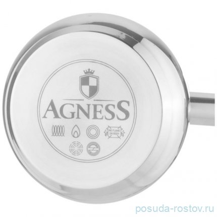 Турка 500 мл термоаккумулирующее дно индукция Agness / 346066