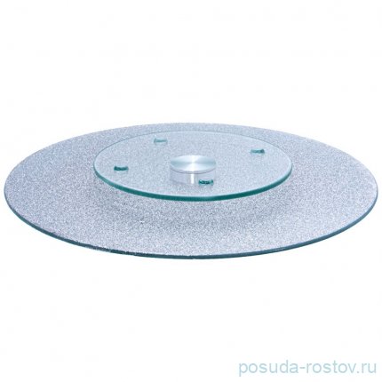 Тортовница вращающаяся silver mirror 30 см / 360472