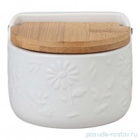 Банка lefard flowers story с дерев. крышкой 11,5*10,5*9 см 450 мл / 361448