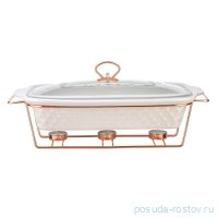 Мармит 35,8 см керамический 2 л &quot;Rose gold /Lara&quot;  / 218142
