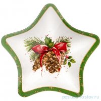 Салатник 17,5 см звезда &quot;рождественская сказка&quot; / 355062