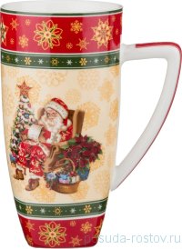 Кружка 850 мл &quot;christmas collection /санта-клаус&quot; / 192324